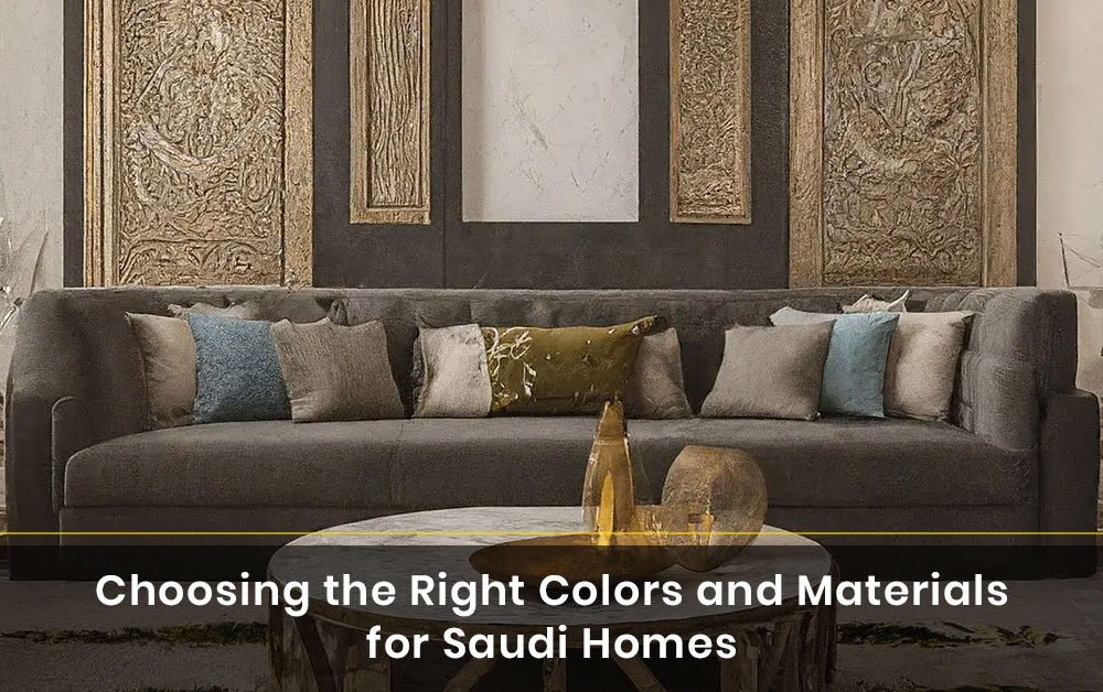 Color and material selection