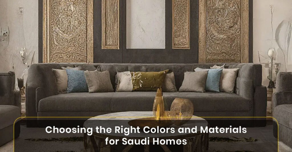 Color and material selection