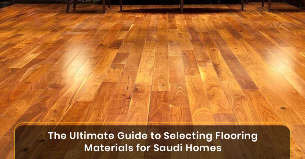 flooring material experts KSA